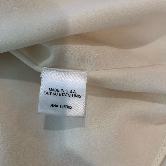 Silk tank with lace cut-out - Picture 6 of 6